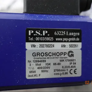 GROSCHOPP���ٻ����IGK 65-60+SG 80�¹������������