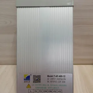 通钥电源防雨400W12V户外LED发光字线条灯软灯带安防监控工控电源