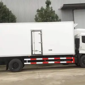 东风天锦冷藏车 箱体8米冷藏车 黄牌大型