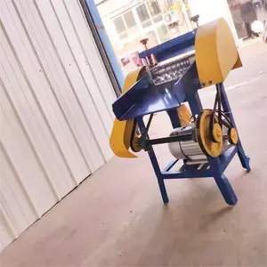 双刀剥线机 小型废旧电缆扒皮机 方便操作 插电开机运行