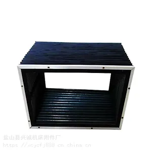 供应上海 南京江苏 济南青岛机床导轨防护罩丝杠保护罩防火阻燃防水耐油防护罩