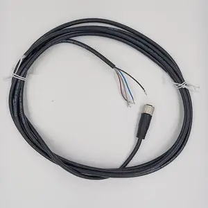 �����׿� Ԥ������ 3�� M12��ͷ RPC-M12-FS-5CON-PVC-3.0/HY