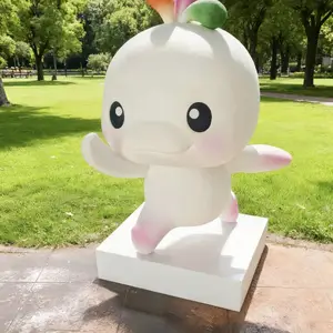 全运会官方同款吉祥物玩偶 泡沫雕刻 体育赛事收藏级 打卡拍照神器