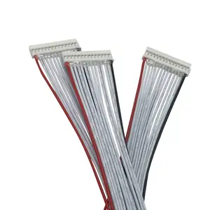 YH2.0带扣端子红黑边滴胶端子连接线束 线材加工排线定制