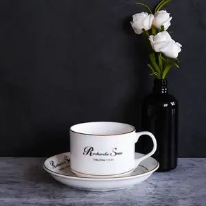 唯奥陶瓷厂家批发咖啡杯碟 陶瓷下午茶水杯套装