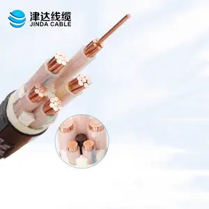 津达线缆zcnyjv铜芯阻燃耐火交联聚乙烯绝缘聚氯乙烯护套电力电缆