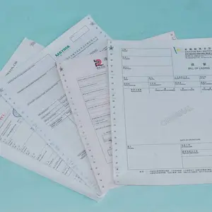 中国海运提单印刷厂商联系方式 三正三副六联海运提单专业印刷厂家