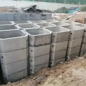 混凝土沉淀池 模块式化粪井 钢筋水泥蓄水池 八角化粪池