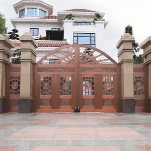 庭院铜门 别墅铜门 公寓铜门 防盗铜门