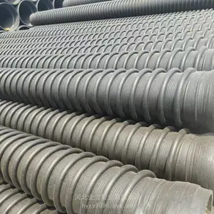 市政污水管道HDPE缠绕结构壁管B型DN600报价 烟台直销厂电话