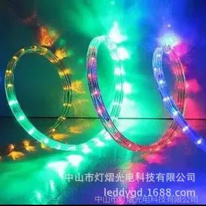 厂家直销彩虹管LED圆二线36灯工程专用户外装饰灯带 灯光节造型灯