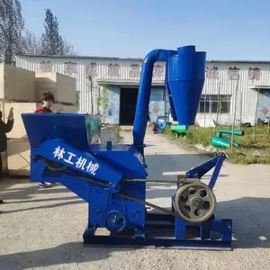 1200型秸秆草粉打糠机视频厂家