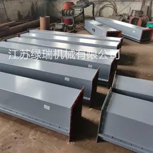 LVRUI库底输灰斜槽 B400空气输送斜槽 矿粉输送设备