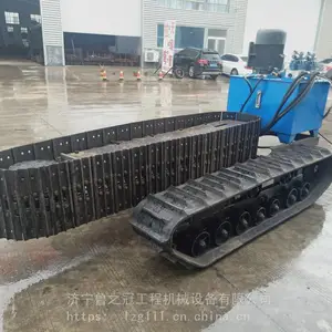 承接定制加工 有线 无线 遥控履带底盘 钢制履带底盘 橡胶履带底盘