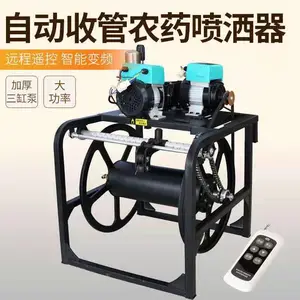 电动高压打药机 花圃苗木喷雾器 三轮壁挂式喷药泵