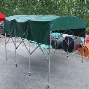 玉林北流 电动雨蓬 大型户外 xybl-15 移动伸缩 遮阳雨篷
