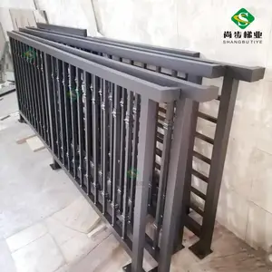 尚步梯业铝合金玻璃护栏阳台栏杆露台围栏商用家用别墅护栏
