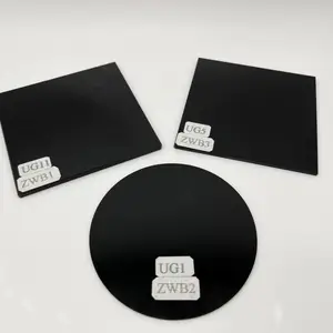 厂家加工定制各种光学玻璃 ZWB1 ZWB2 ZWB3 滤光片 紫外玻璃