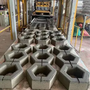 湖南水泥制品 护坡水泥制品 6边砖 六边形水泥砖