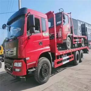 东风挖机拖车后双桥勾机板车分期付款
