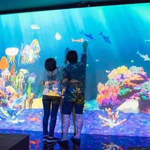 西安多媒体展厅墙面互动投影设备出售