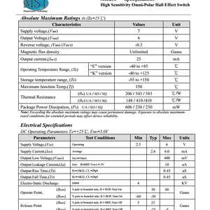 低功耗高灵敏计数跳绳器专用霍尔IC