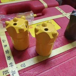 厂家直销 梅花钻头40mm 42mm 的球齿钻头 三山品牌 锥度球齿钎头
