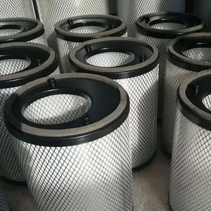 覆膜PTFE涂层200*900阻燃除尘滤芯 新型敞开式褶折设计