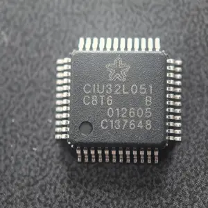 华大 CIU32L051C8T6 封装LQFP48 贴片微控制器 集成段码 LCD 驱动 电池仪表安全单片机