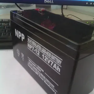 耐普蓄电池12V12AH NP12-12消防主机电梯电瓶 免维护厂家直销