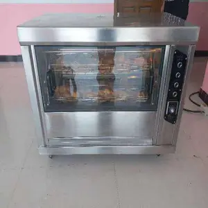 XHJ-旋转烤鸡架炉 燃气流动控温烤鸡架烤炉厂家