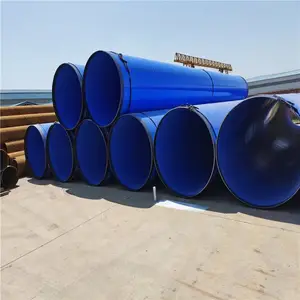 双金属焊接涂塑钢管 外PE内EP防腐管 DN1000螺旋管 恒运加工定制
