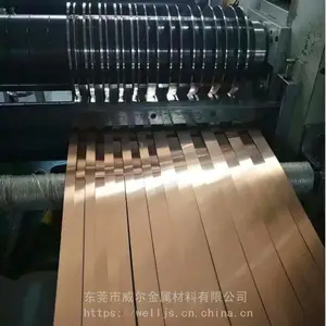 QSn6.5-0.1高精环保磷铜箔 高弹性半硬超薄磷铜带0.01-1mm***磷铜带 五金导电插片