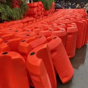 内河抽泥管道浮筒水上工程浮筒 塑胶浮体 耐老化管道浮体