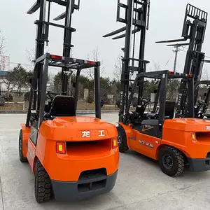 龙工专用进箱叉车 3吨柴油座驾式内燃机车 港口专用叉车
