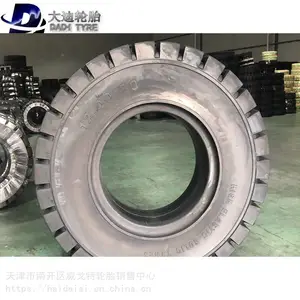 煤矿厂金属矿厂 重载前四后八实心轮胎1000/1100/1200-20实心轮胎