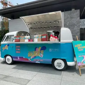 快闪巴士活动服务 冰淇淋车 定制巡游巴士 流动演出车 路演车