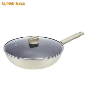 苏泊尔VC32SP05 抗菌不粘炒锅 SUPOR防粘锅家用炒菜锅 32cm