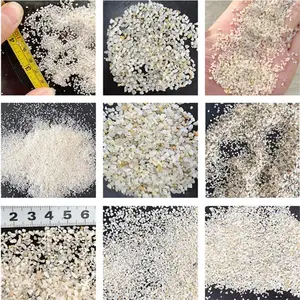 临汾市永和县电厂自来水厂水处理用石英砂 山西隰县石英粉 汾西县喷砂除锈石英砂滤料