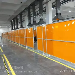 定做可移动式焊接防护屏 厂家直销