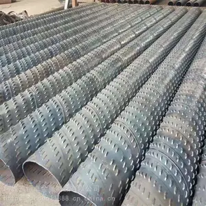 商家426*7降水井钢制管 桥式滤水管 生产井管厂