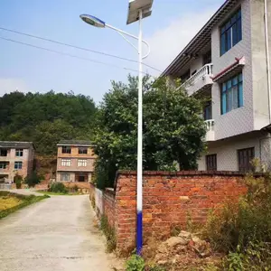 湖南资兴/汝城/安仁/茶陵6米7米8米太阳能LED路灯乡村道路照明路灯