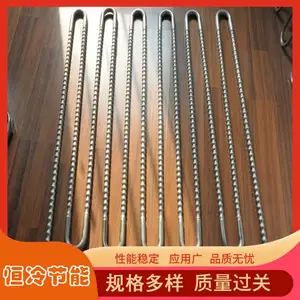 蛇形翅片管 退火固溶处理打水压 金属波纹冷却管 闭式塔散热管 恒冷