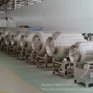 诸城神州机械批发真空滚揉机 各种肉类腌制设备