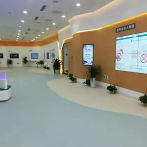 山东科亚特橡胶地板厂家供应环保阻燃医院展厅专用橡胶地板