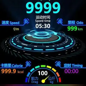 健身器材自发电产品 智能液晶串口彩屏模块带心率,IP65-35℃~+70℃ 抗冲击 经得起考验,欢迎咨询!