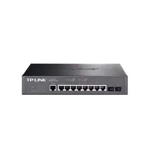 TP-LINK TL-SG3210PE全千兆网管PoE交换机8口千兆+2个SFP二层VLAN