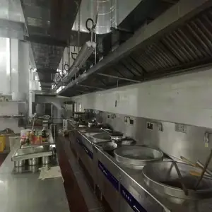 佛山市广旭酒店商用厨房设备生产厂家设计安装酒楼饭店餐厅厨房工程设计安装