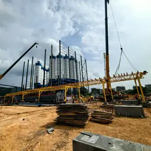 搅拌站下沉式供料系统 布料机介绍 全自动 料仓布料机