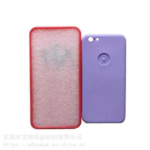 东莞硅胶手机套珍珠棉片红色黑色防静电周转托盘泡棉内衬托盘常平厂家